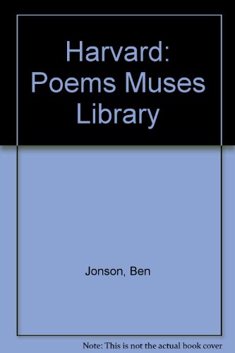 Imagen de archivo de Poems of Ben Jonson (The Muses Library) a la venta por Ed Buryn Books