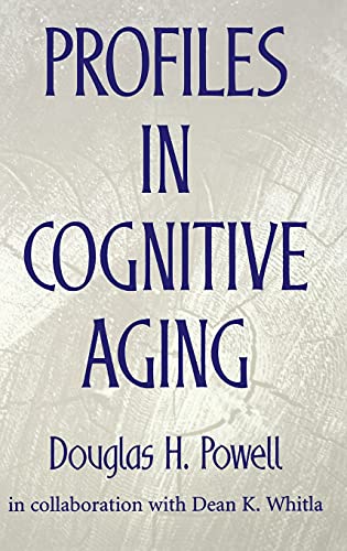 Imagen de archivo de Profiles in Cognitive Aging a la venta por Better World Books