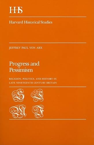 Beispielbild fr Progress and Pessimism zum Verkauf von Blackwell's