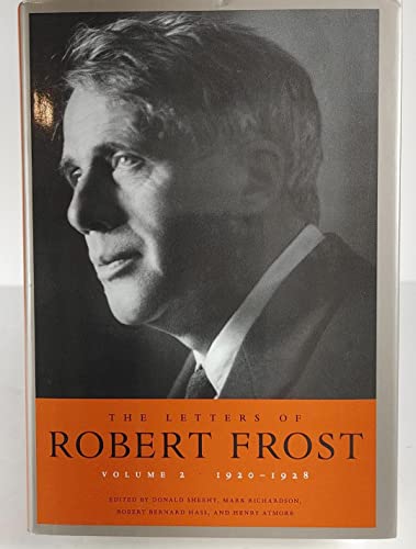 9780674726642: The Letters of Robert Frost: 1920-1928 (2)