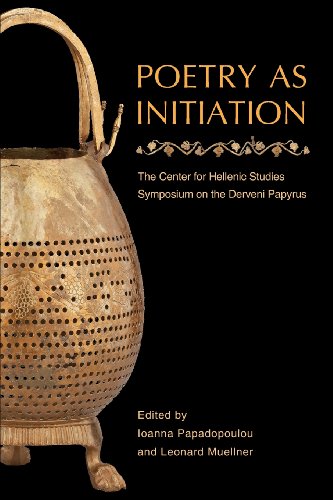 Imagen de archivo de Poetry As Initiation : The Center for Hellenic Studies Symposium on the Derveni Papyrus a la venta por Better World Books