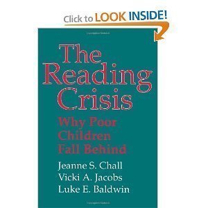 Stock image for The Reading Crisis : Why Poor Children Fall Behind for sale by Better World Books: West