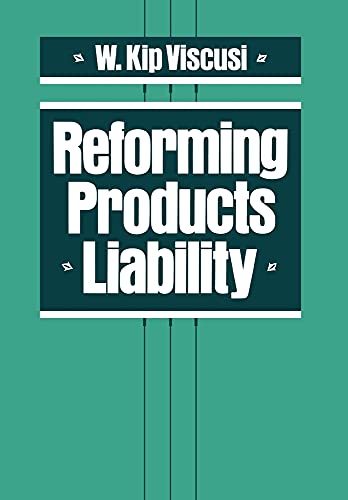 Stock image for Reforming Products Liability for sale by Better World Books