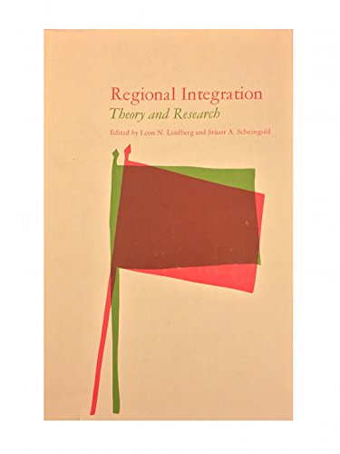 Beispielbild fr Regional Integration: Theory and Research zum Verkauf von BookDepart