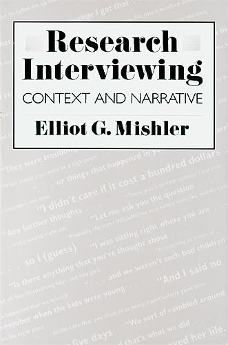 Research Interviewing: Context and Narrative