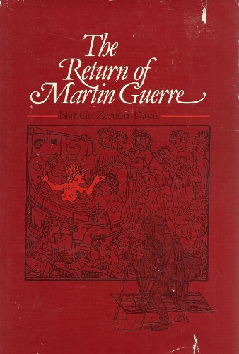 Beispielbild fr The Return of Martin Guerre zum Verkauf von Better World Books