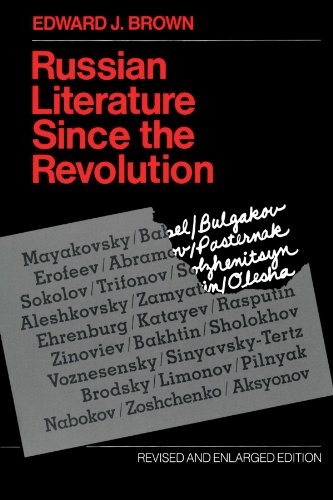 Beispielbild fr Russian Literature since the Revolution : Revised and Enlarged Edition zum Verkauf von Better World Books