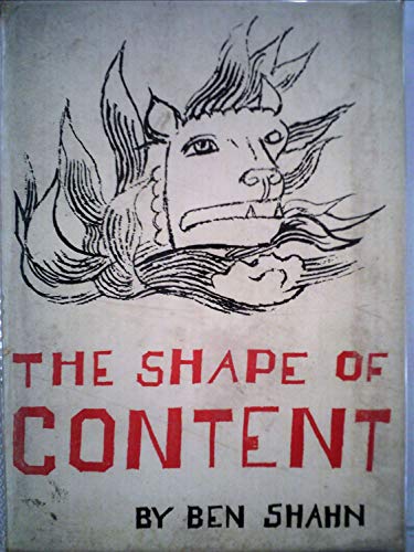 The Shape of Content (The Charles Eliot Norton Lectures)