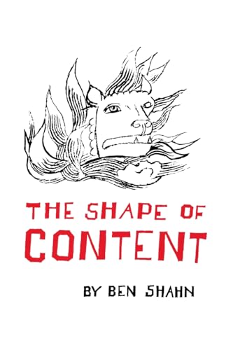 9780674805705: The Shape of Content: 19 (The Charles Eliot Norton Lectures)