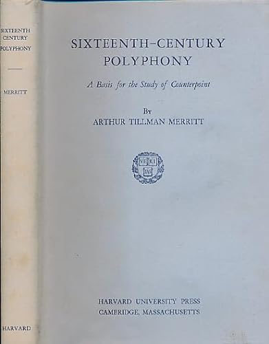 Imagen de archivo de Sixteenth-Century Polyphony: A Basis for the Study of Counterpoint a la venta por West Coast Bookseller