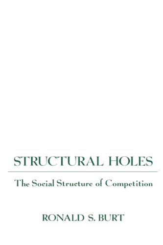 9780674843714: Structural Holes: The Social Structure of Competition