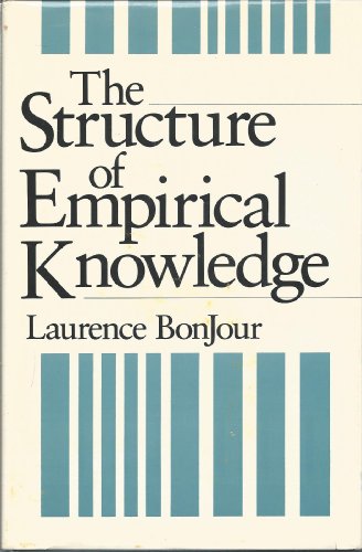 Imagen de archivo de The Structure of Empirical Knowledge a la venta por HPB-Red