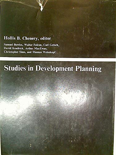 Imagen de archivo de Studies in Development Planning a la venta por Blackwell's