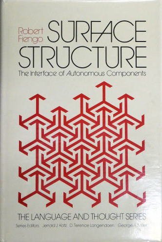 Stock image for Surface Structure: The Interface of Autonomous Components for sale by Bear Bookshop, John Greenberg