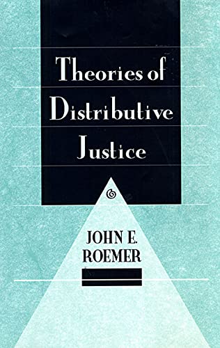 9780674879201: Theories of Distributive Justice