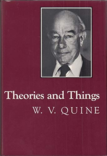 9780674879256: Theories and Things