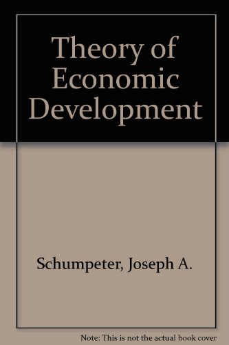 9780674879904: The Theory of Economic Development: An Inquiry into Profits, Capital, Credit, Interest, and the Business Cycle (Harvard Economic Studies)