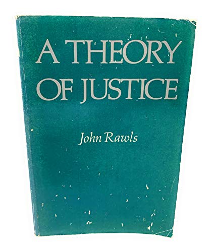 Beispielbild fr Theory of Justice zum Verkauf von Open Books West Loop