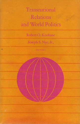 Stock image for Transnational Relations and World Politics for sale by ThriftBooks-Atlanta