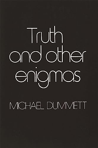 Stock image for Truth and Other Enigmas for sale by BooksRun