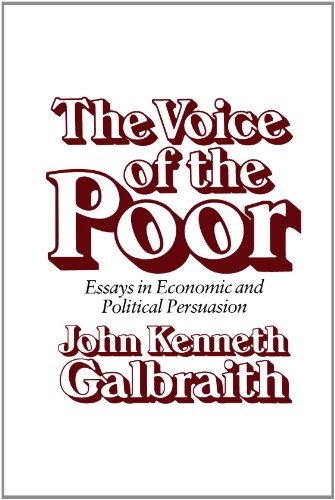 9780674942967: The Voice of the Poor: Essays in Economic and Political Persuasion