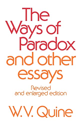 Imagen de archivo de The Ways of Paradox and Other Essays : Revised and Enlarged Edition a la venta por Better World Books