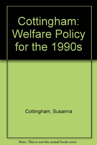 9780674949058: Welfare Policy for the 1990's