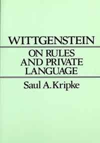 9780674954007: Kripke: Wittgenstein Rules Private Lng