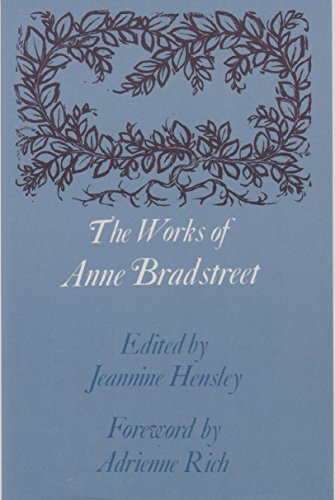 Beispielbild fr The Works of Anne Bradstreet (John Harvard Library) zum Verkauf von SecondSale