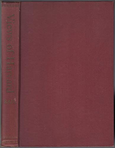 Stock image for Views of Harvard: A Pictorial Record to 1860 [Hardcover] Bail, Hamilton Vaughan and Morison, Samuel Eliot for sale by A Squared Books (Don Dewhirst)