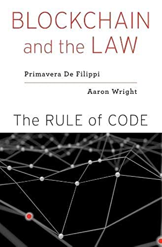 Stock image for Blockchain and the Law. The Rule of Code for sale by Valley Books