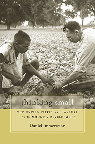 Beispielbild fr Thnking Small. The United States and the Lure of Community Development zum Verkauf von Valley Books