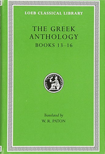 Beispielbild fr THE GREEK ANTHOLOGY T5 zum Verkauf von Librairie Guillaume Bude-Belles Lettres