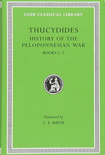 Beispielbild fr History of the Peloponnesian War zum Verkauf von Blackwell's