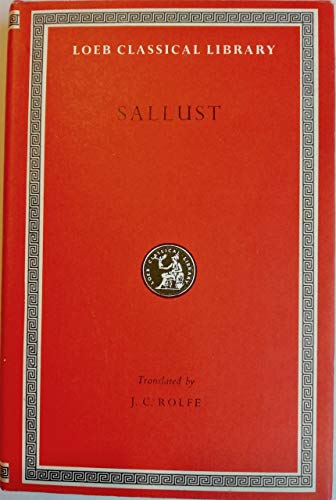 9780674991286: Sallust (Loeb Classical Library)