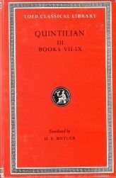 9780674991408: Title Institutio Oratoria of Quintilian/Books VII-IX
