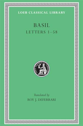 9780674992092: Basil: The Letters, Volume I, Letters 1-58 (Loeb Classical Library No. 190)