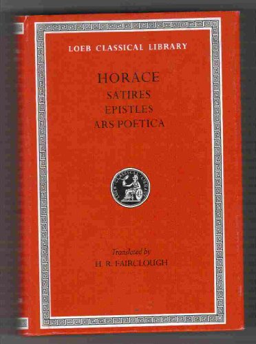 9780674992146: Horace: Satires, Epistles and Ars Poetica