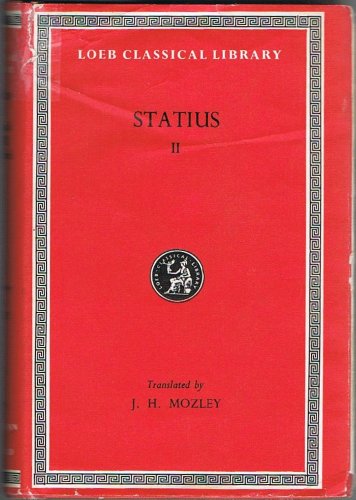 Beispielbild fr Thebaid Books 5 "12 Achilleid L207 V 2 (Latin) (Loeb Classical Library) zum Verkauf von WorldofBooks