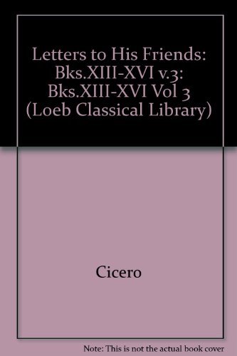 9780674992535: Bks.XIII-XVI (v.3) (Loeb Classical Library)