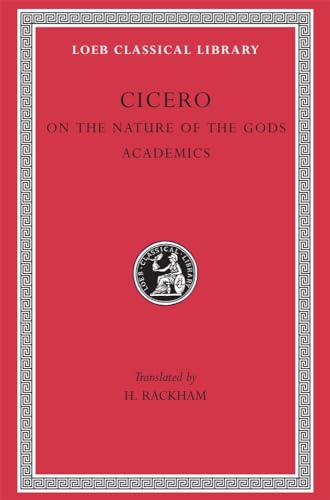 9780674992962: On the Nature of the Gods. Academics: 268 (Loeb Classical Library)