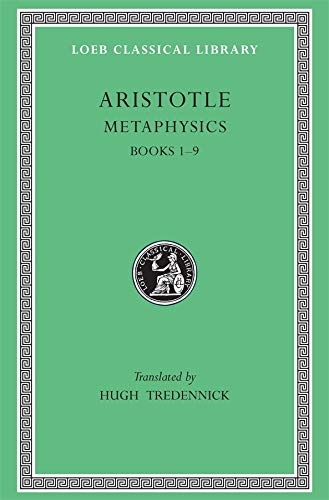 9780674992993: Metaphysics, Volume I: Books 1-9 (Loeb Classical Library)
