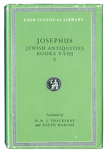 9780674993105: Antiquities (v.5) (Loeb Classical Library)