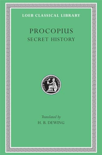 9780674993204: The Anecdota or Secret History: 290 (Loeb Classical Library)