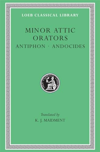 Beispielbild fr Minor Attic Orators, Volume I : Antiphon. Andocides zum Verkauf von Better World Books: West