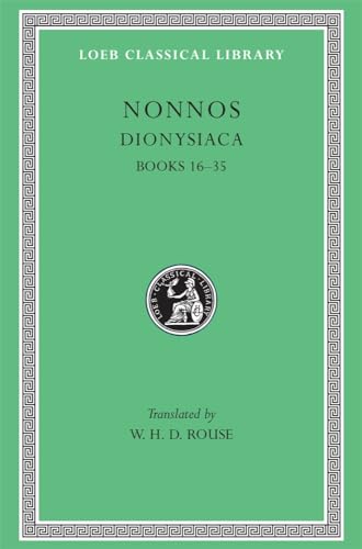 Beispielbild fr NONNOS: DIONYSIACA II Volume II: Books: XVI-XXXV zum Verkauf von Ancient World Books