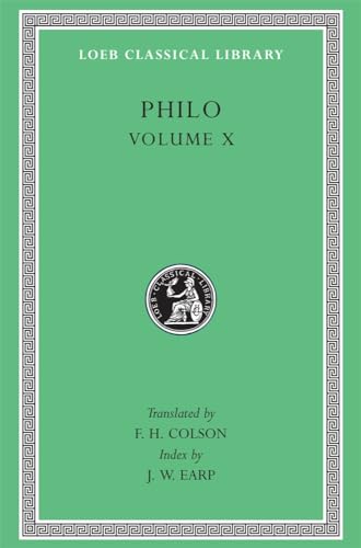 Beispielbild fr The Loeb Classical Library - Volume X: Philo; The Embassy to Gaius (In Ten Volumes and Two Supplementary Volumes; No. 379) zum Verkauf von gearbooks