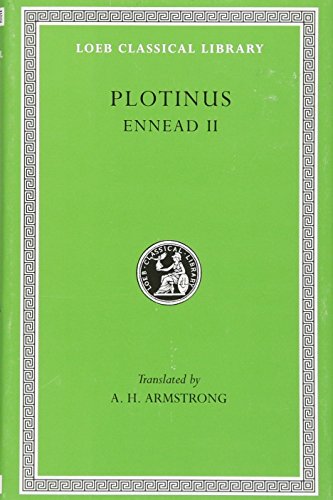 Imagen de archivo de Plotinus II; Enneads II, 1-9 [Loeb Classical Library] a la venta por Windows Booksellers