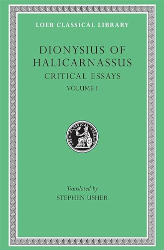 Imagen de archivo de 001: The Critical Essays: v. 1 (Loeb Classical Library) a la venta por Chiron Media