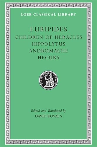 Beispielbild fr Euripides. 2 Children of Heracles; Hippolytus; Andromache; Hecuba zum Verkauf von Blackwell's